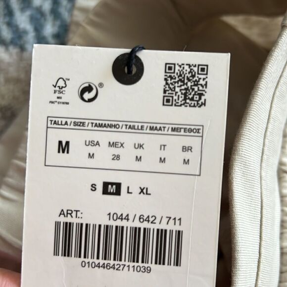 ZARA | Sand | COTTON JOGGER PANTS - Picture 7 of 8